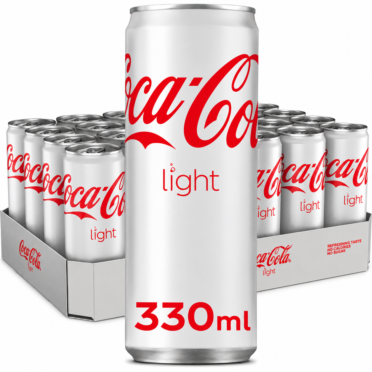 Tray Coca-Cola light 24 x 330 ml