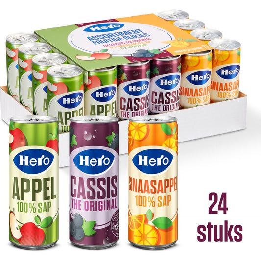 Tray Hero Mix Assortiment - 24 x 330 ml