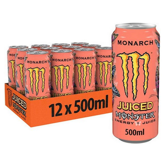 Tray Monster Energy Juiced Monarch - 12 x 500 ml