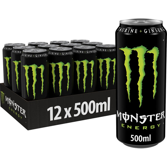 Tray Monster Energy Regular – 12 x 500 ml