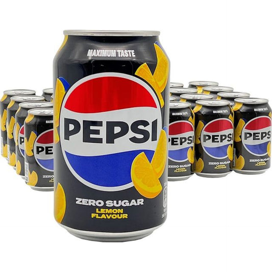 Tray Pepsi Zero Lemon - 24 x 330 ml