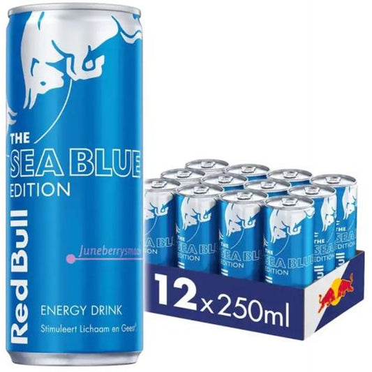 Tray Red Bull Sea Blue edition - 12 x 250 ml
