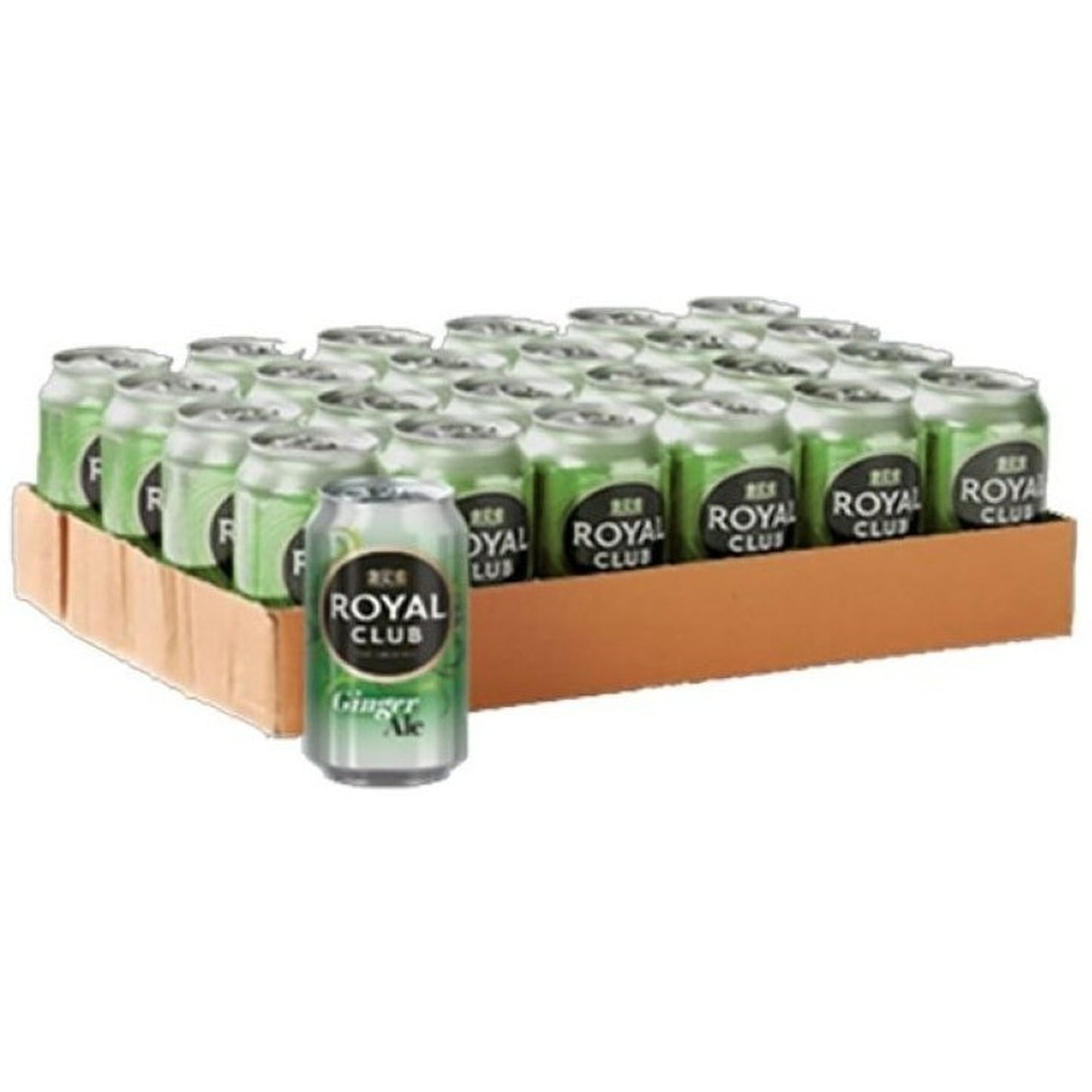 Tray Royal Club Ginger Ale 24 x 330 ml