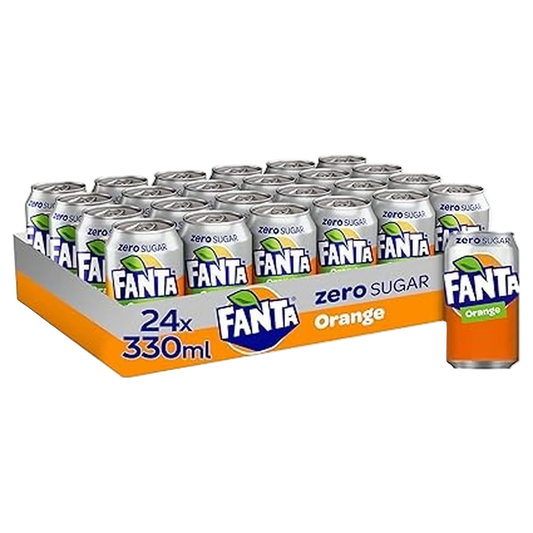 Tray Fanta Zero 24 x 330 ml