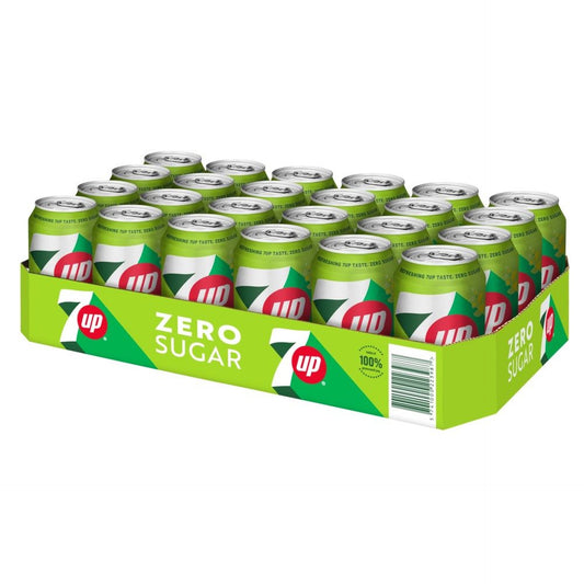 Tray 7-Up Zero - 24 x 330 ml