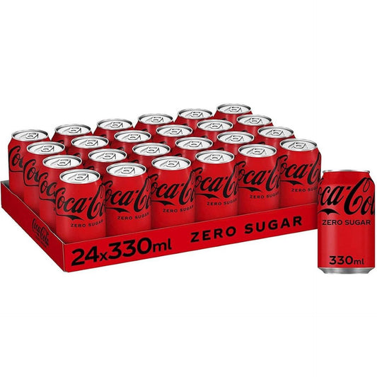 Tray Coca-Cola Zero - 24 x 330 ml