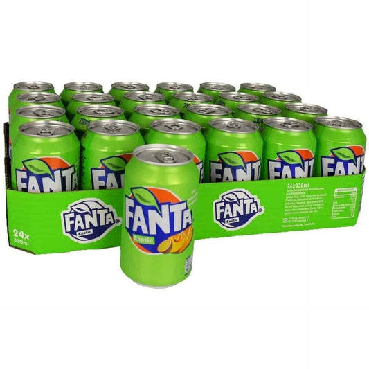 Tray Fanta Exotic Regular - 24 x 330 ml