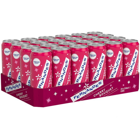 Tray Fernandes Cherry Bouquet - 24 x 330 ml