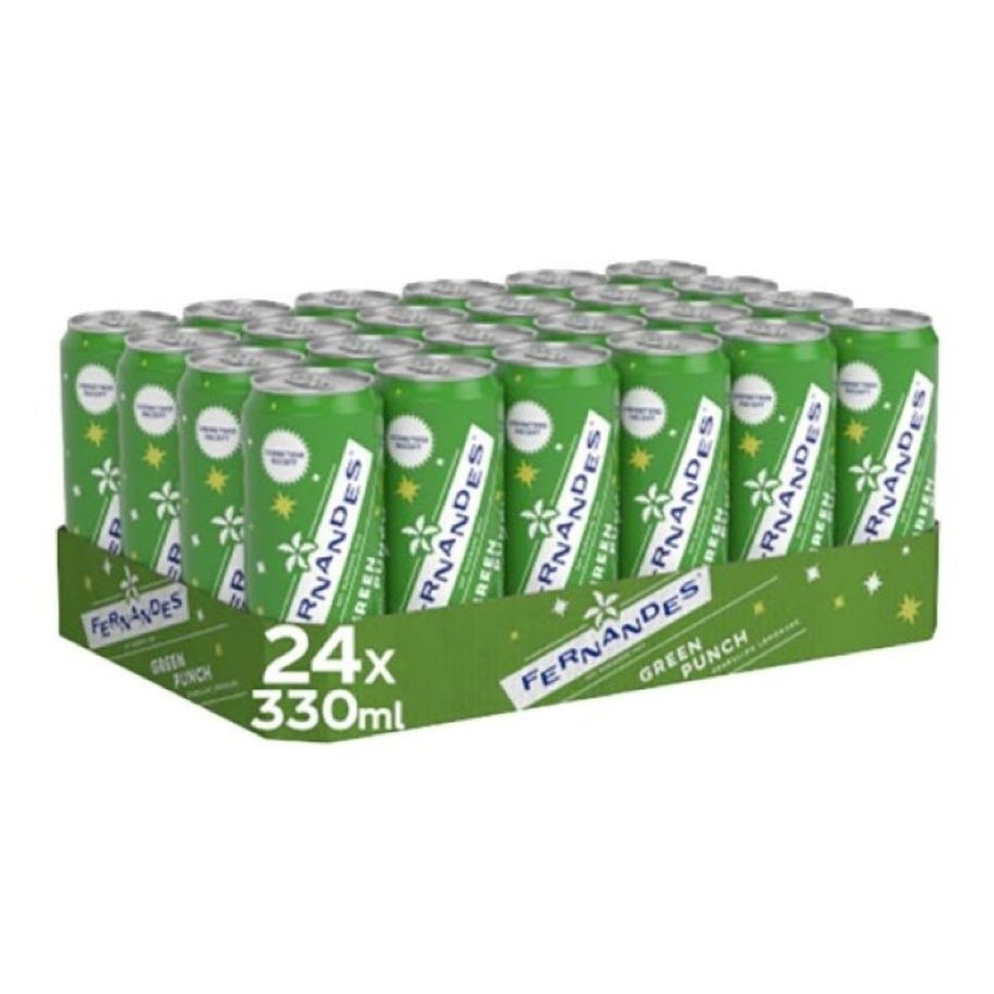 Tray Fernandes Green Punch - 24 x 330 ml