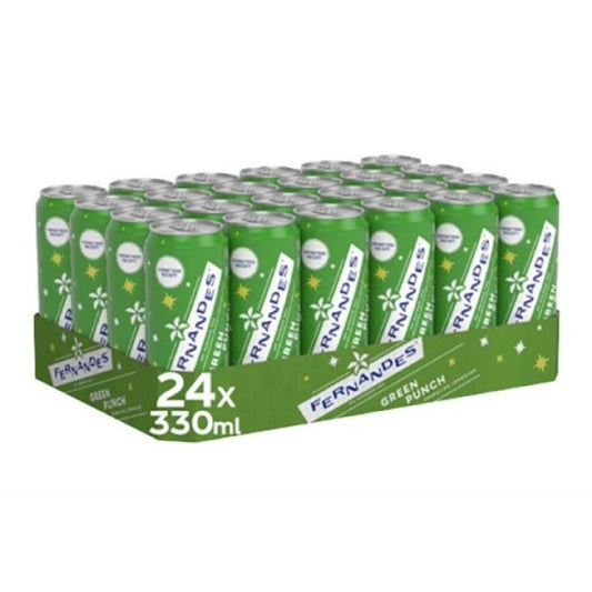 Tray Fernandes Green Punch - 24 x 330 ml