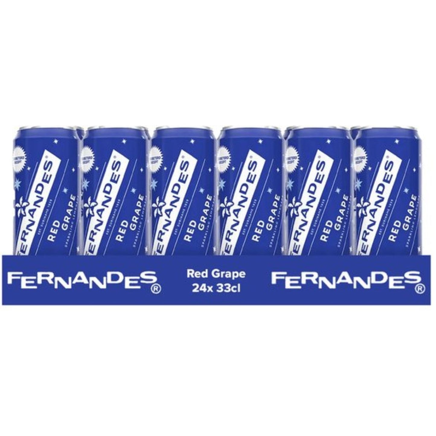Tray Fernandes Red Grape - 24 x 330 ml
