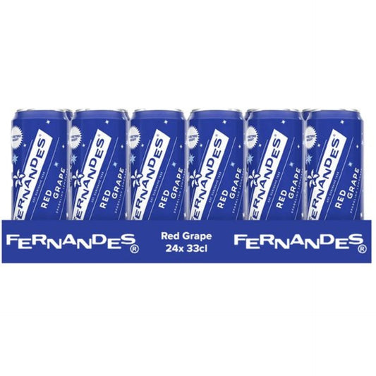 Tray Fernandes Red Grape - 24 x 330 ml